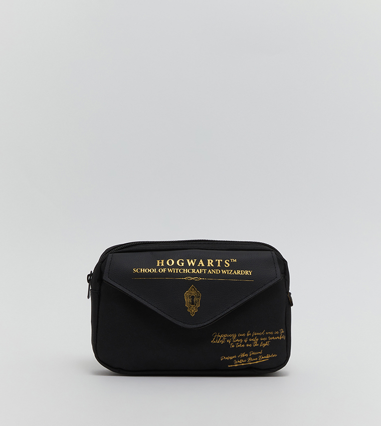 Astuccio nero rettangolare Harry Potter