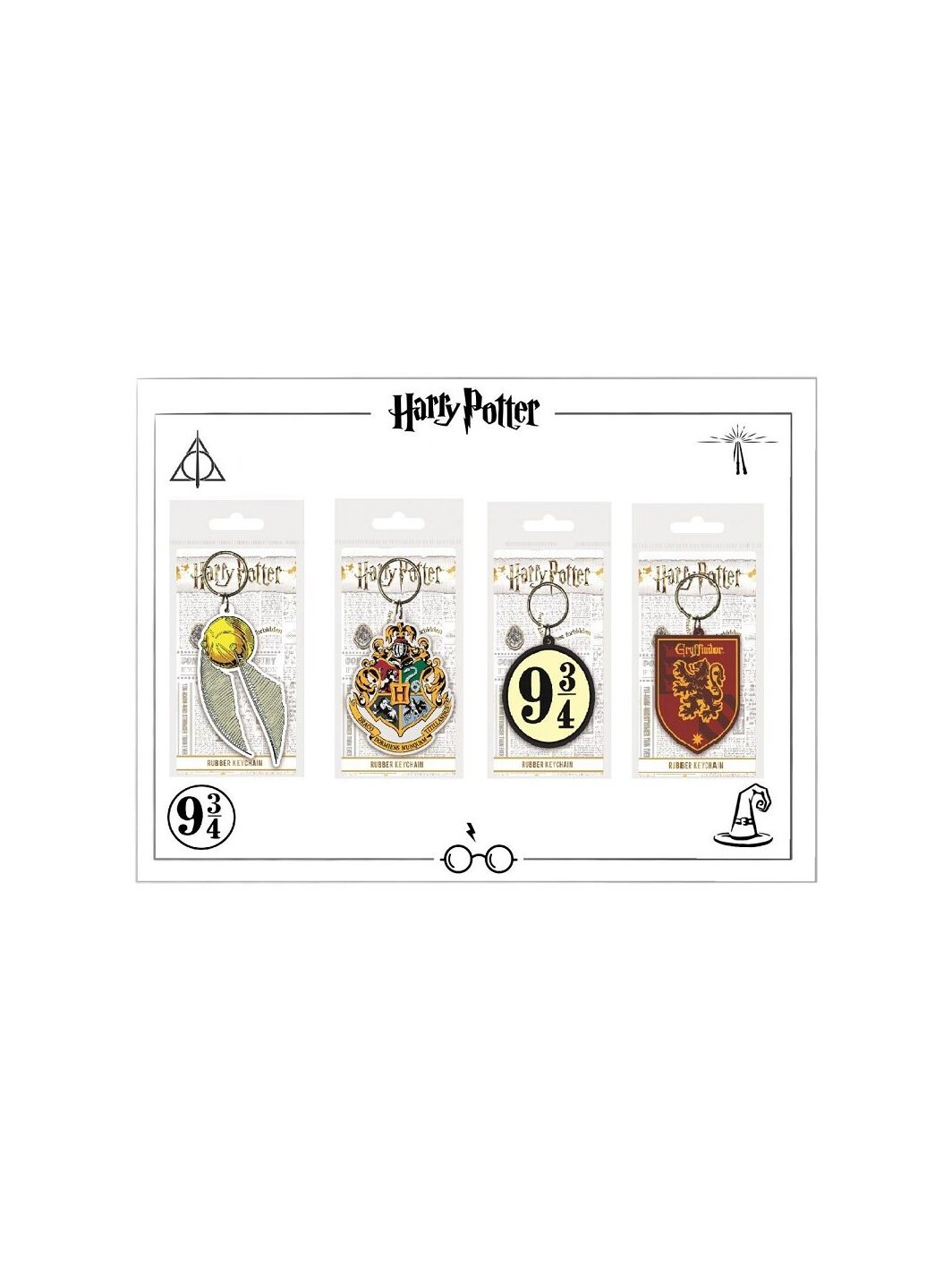 Harry Potter Portachiavi in gomma